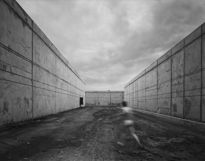 Construction Nudes Print: Running Figure